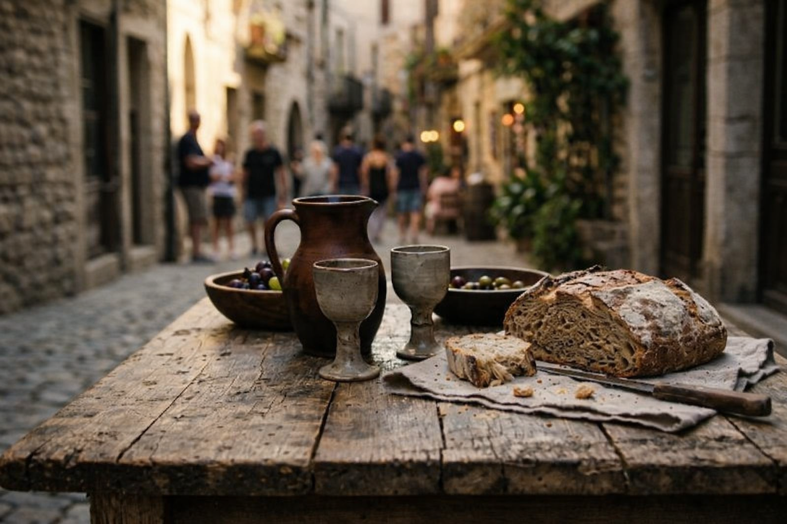 Pão e vinho – O gosto da Eternidade