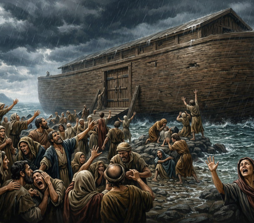 Arca de Noé no dilúv