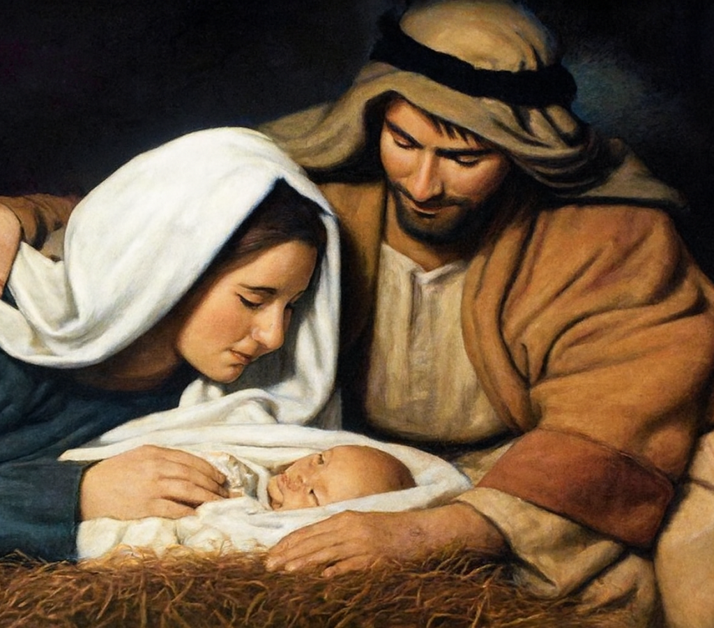 Cena do nascimento d