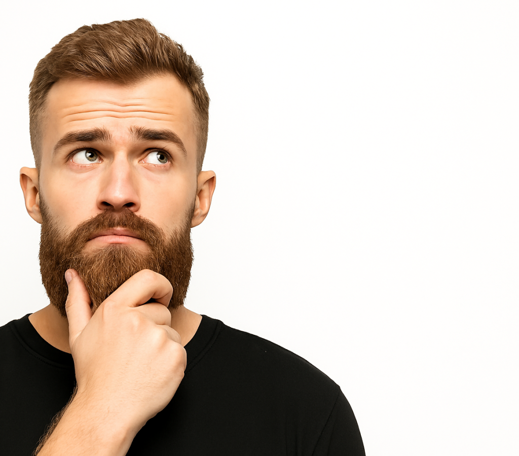 Uma pessoa com expre