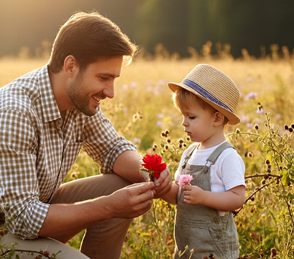 um adulto e uma cria